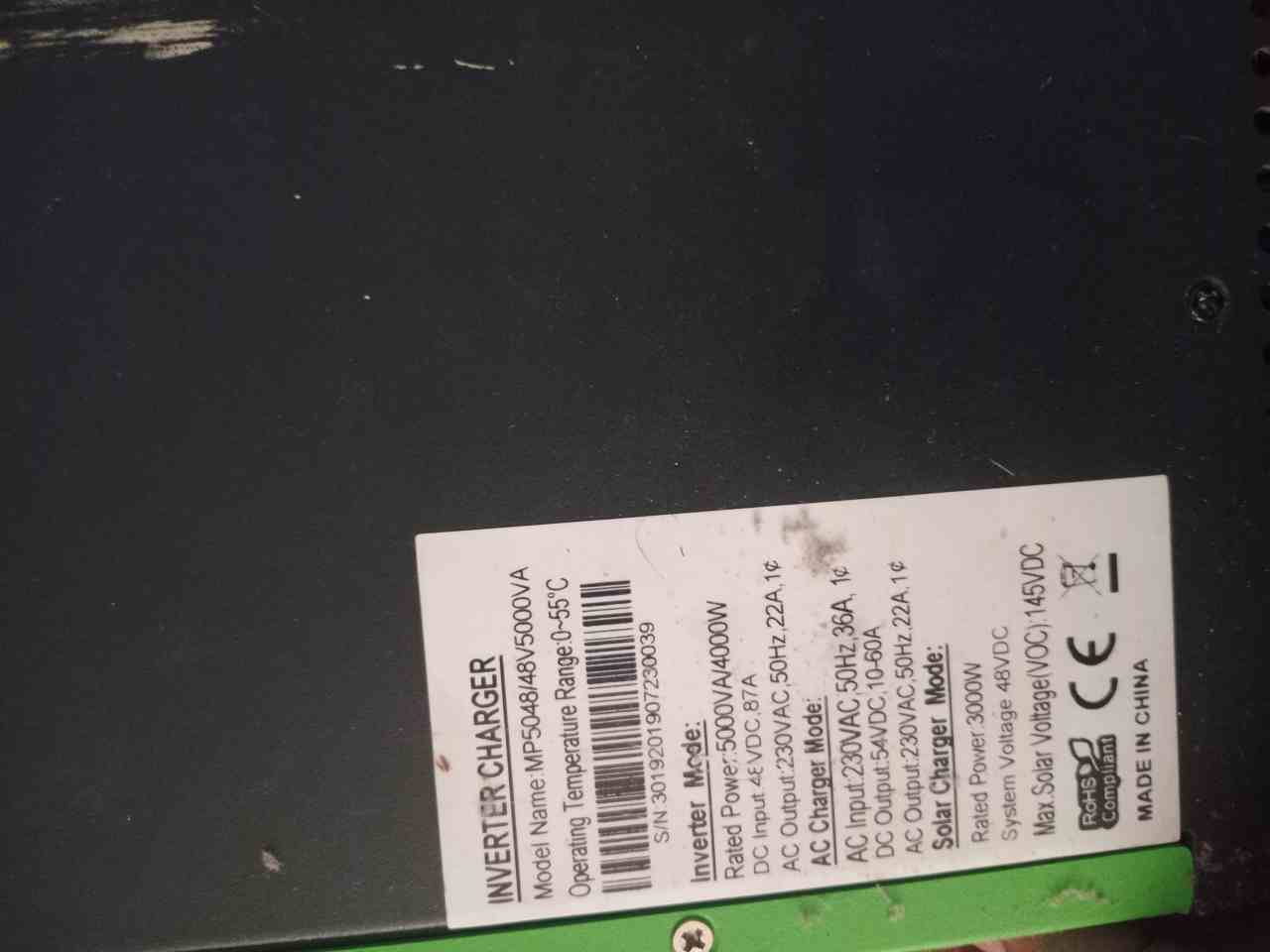 Fivestar Solar Hybrid inverter 5KVA 48V
